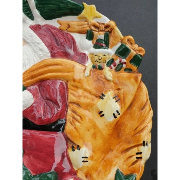 Santa Platter Rosegarden Tray - Picture 4 of 10